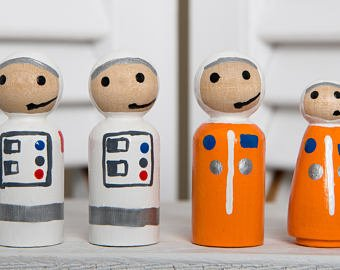 Sunday Fun Day in Space Peg Doll Astronauts Iowa City Public